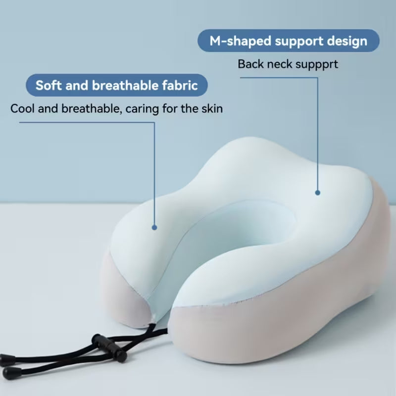 Craftx Pro Traveler - Ergonomic Memory Foam Neck Pillow for Travel
