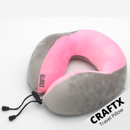 Craftx Ultrasoft Memory Foam Travel Pillow