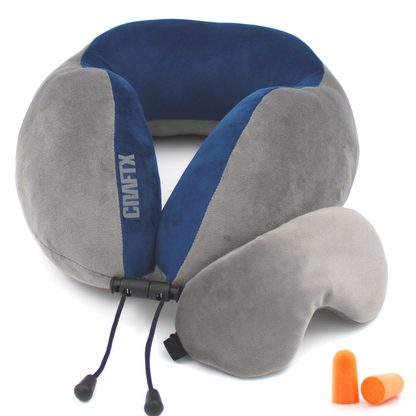 Travel Neck Pillow Combo Micro Fiber