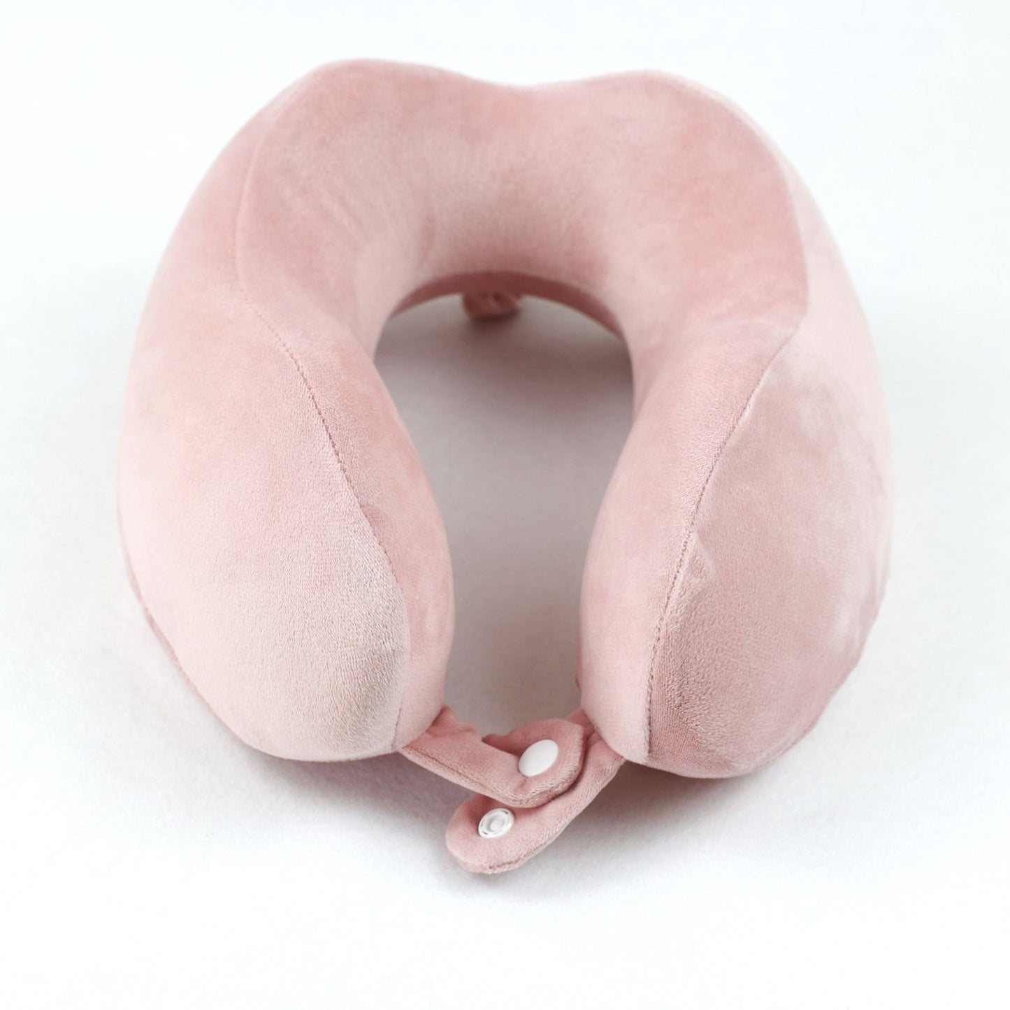 Travel Neck Pillow for Teenagers - Memory Foam U-Shape Cervical Support for Car, Plane & Train Journeys | Soft Pink