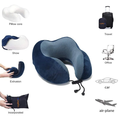 Craftx Travel pillow Combo Sleep-mask, Earplugs