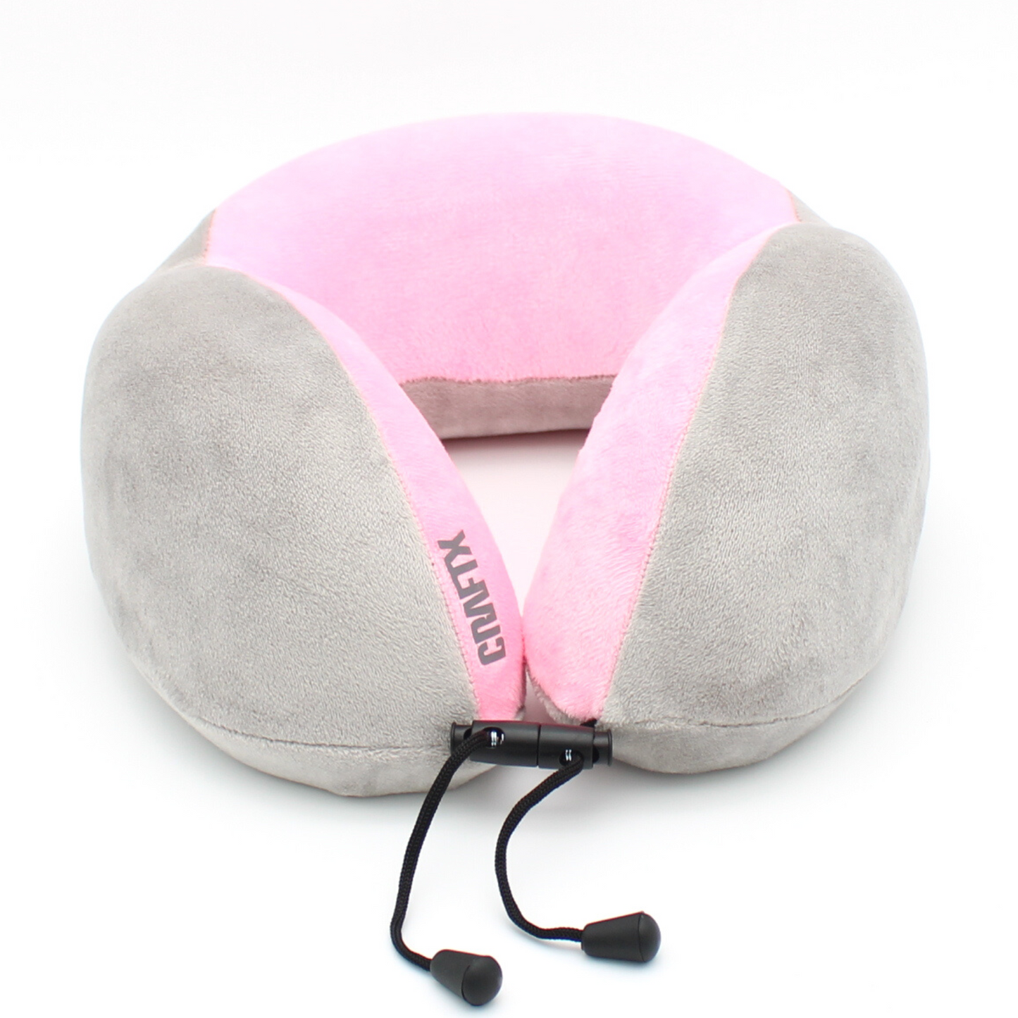 Craftx Travel Combo Memory foam Neck Pillow Sleep Mask Ear plugs