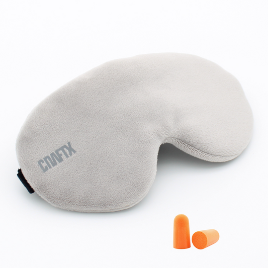 Super Soft Sleeping Eye Mask with Earplugs - Ultimate Comfort for Perfect Sleep