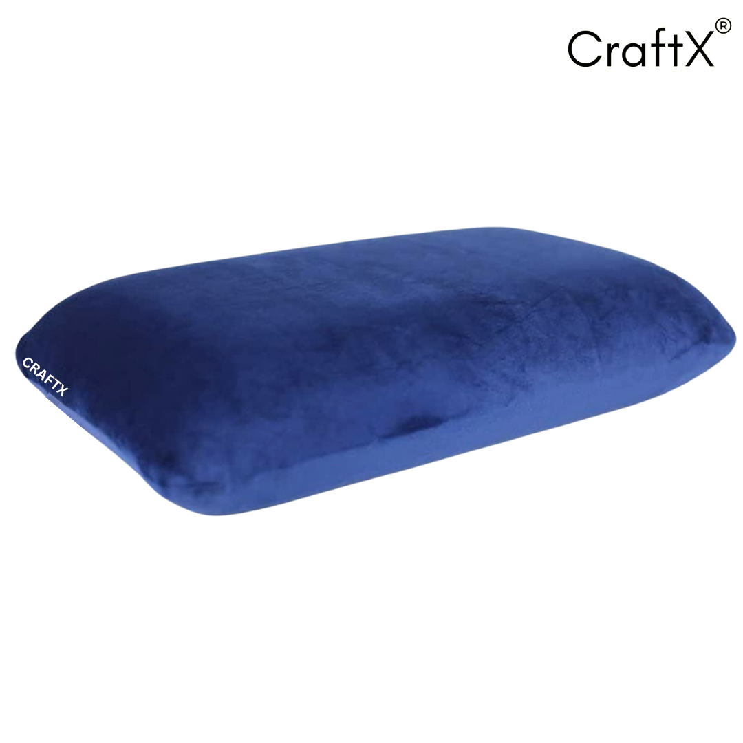 Craftx Elite Snooze Ultra-Soft Pillow – Wake Up Refreshed Memory Foam Solid Orthopaedic Pillow