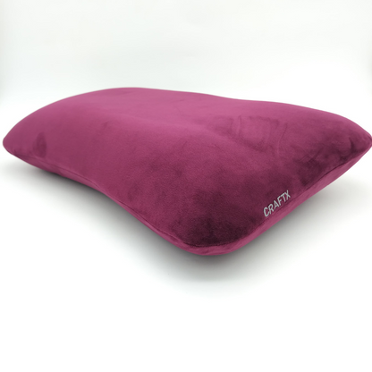 Craftx Elite Snooze Ultra-Soft Pillow – Wake Up Refreshed Memory Foam Solid Orthopaedic Pillow