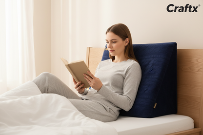 Premium Wedge Pillow – Memory Foam Orthopedic Support